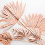 ¿Cómo secar una hoja de palmera?