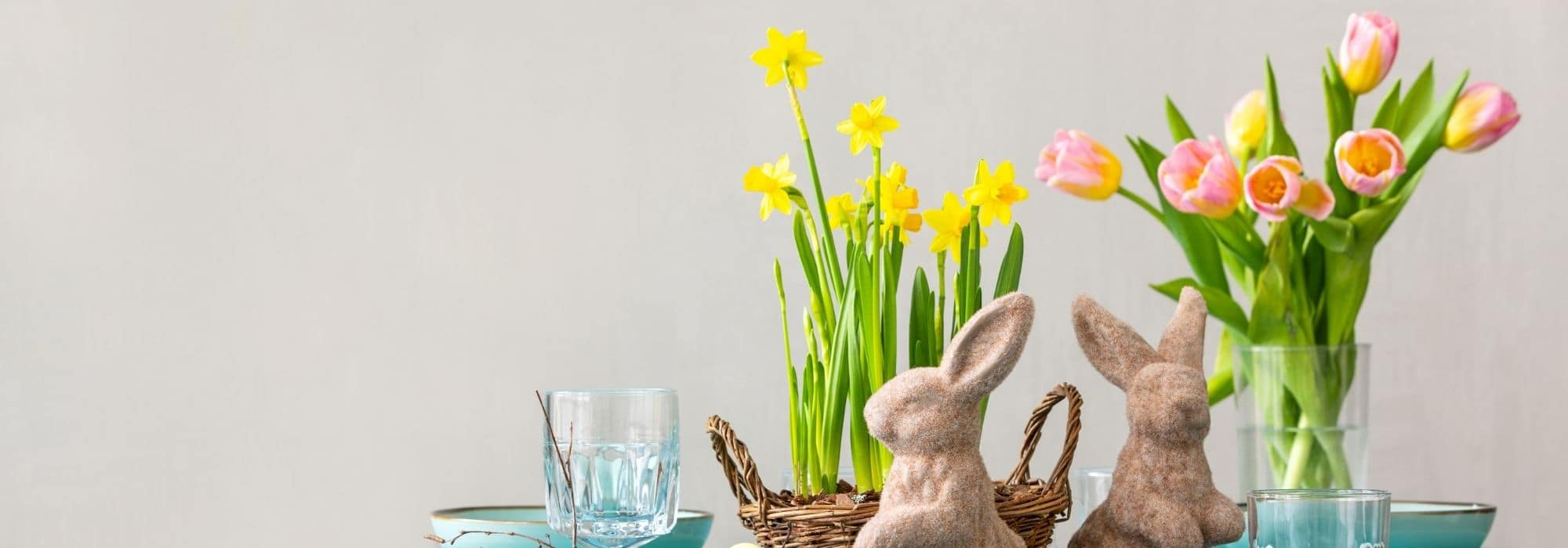 Crear una bonita decoración de mesa para Pascua