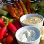 Verduras y frutas para picar en el Huerto