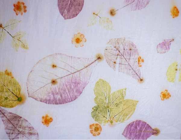 ¿Cómo iniciarse en la impresión vegetal sobre papel o tela?