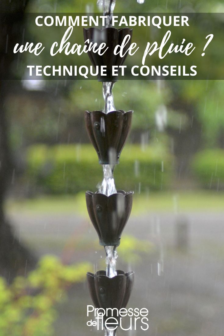 cadena de lluvia promesse de fleurs