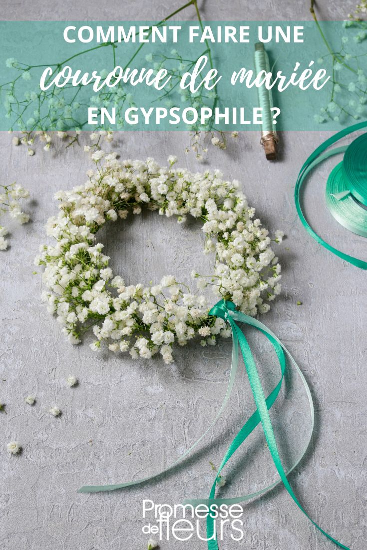 corona de boda floral