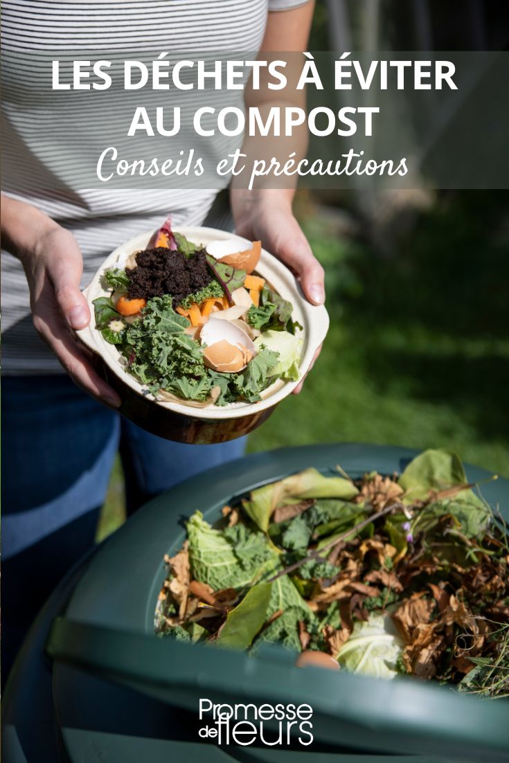 los residuos que hay que excluir del compost