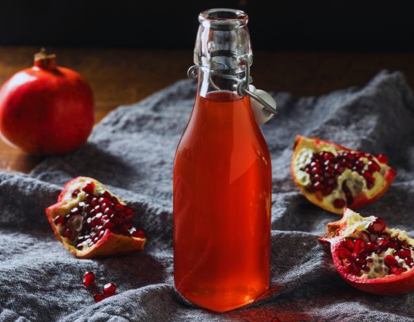 ¿Cómo hacer sirope de granada?