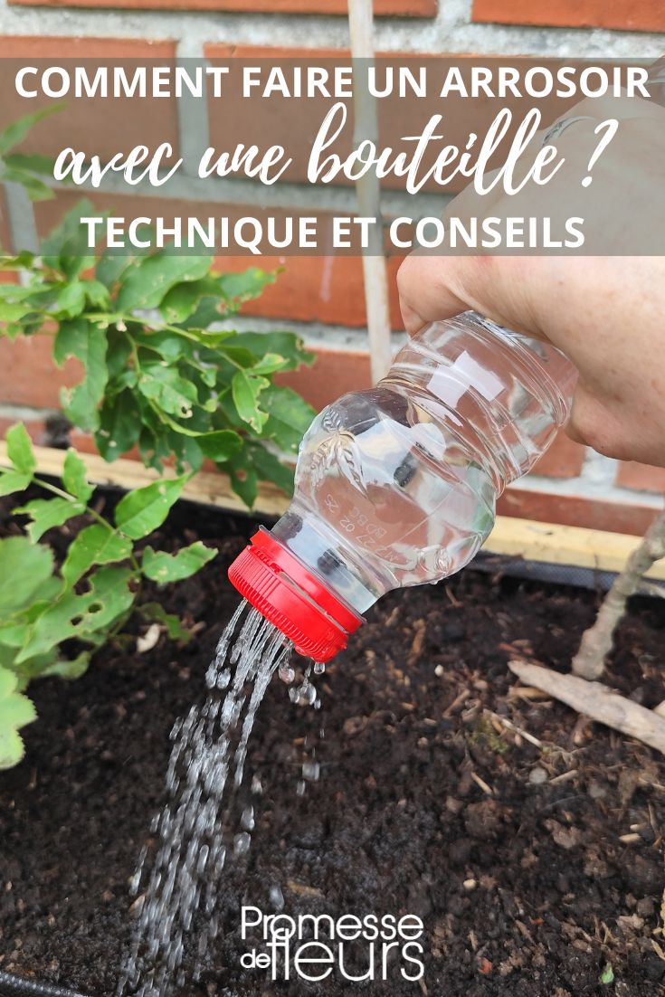 fabricar una regadera casera de lluvia fina con una botella