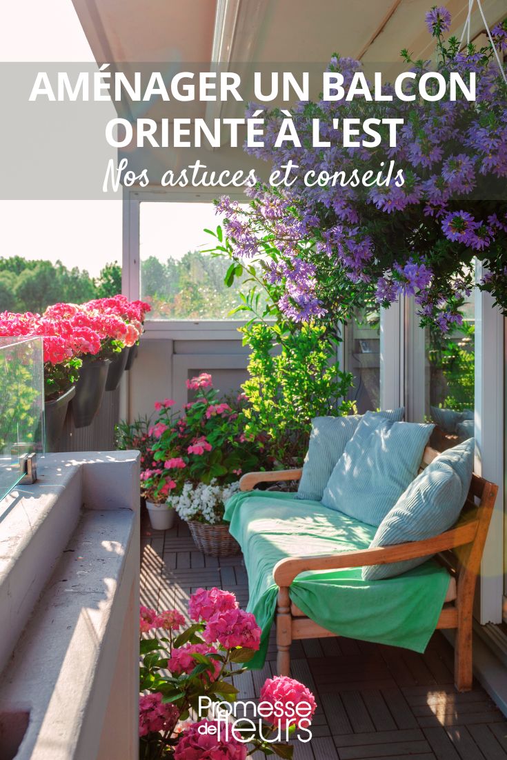 cómo amueblar un balcón orientado al este