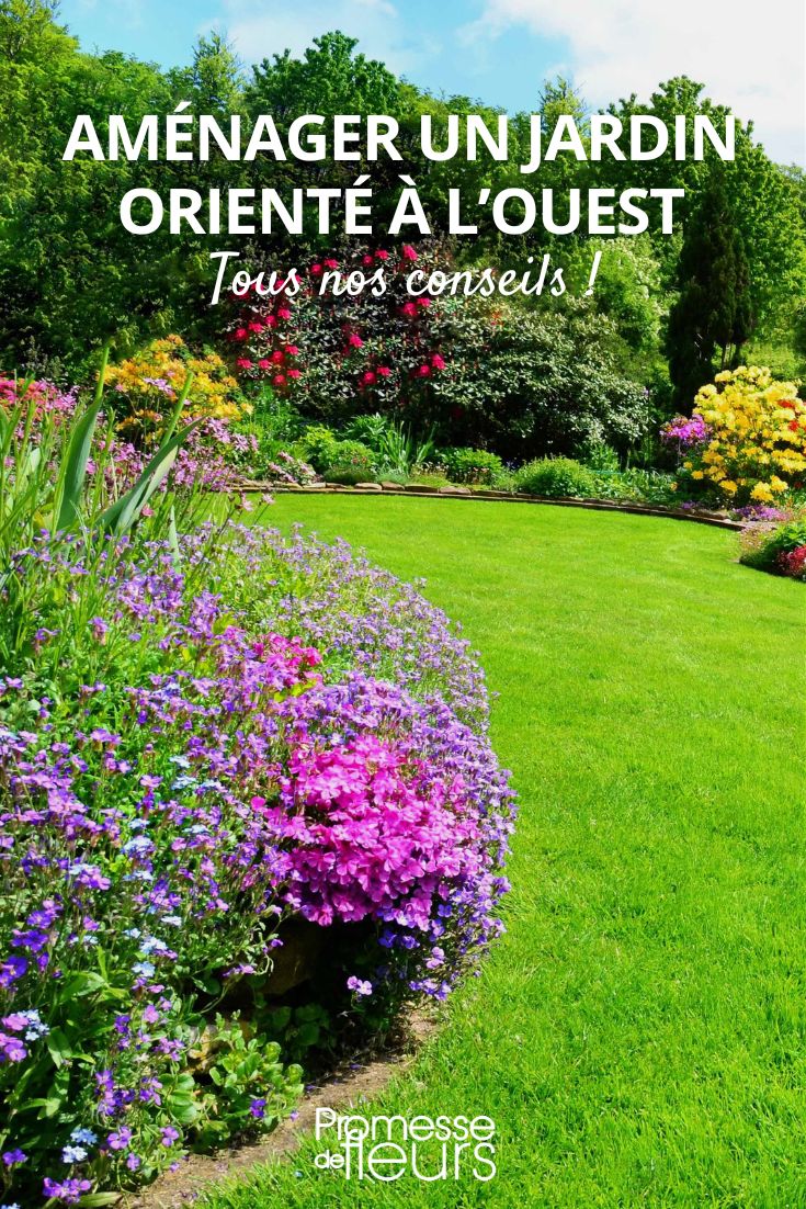 consejos para un jardín orientado al oeste