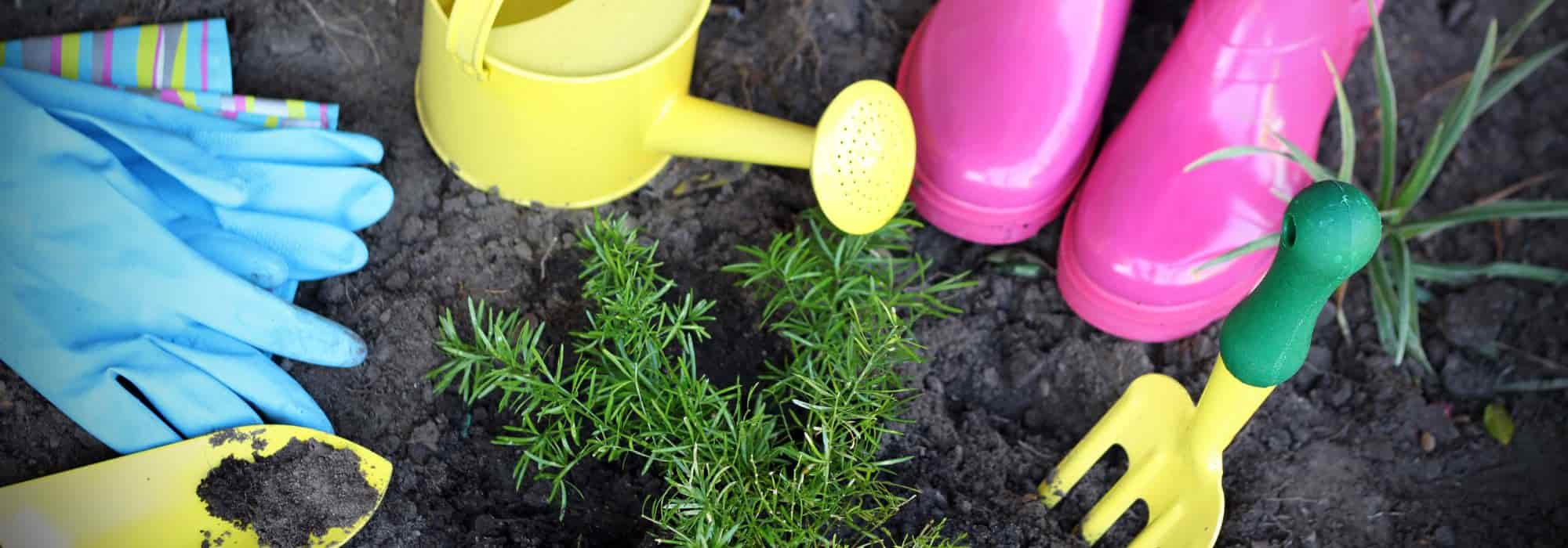 ¡Inicie a sus hijos en la Jardinería con herramientas adecuadas y divertidas!