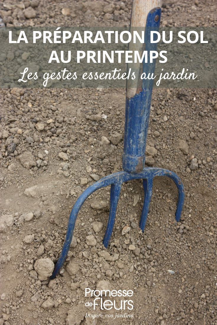 preparar la tierra del jardín en primavera