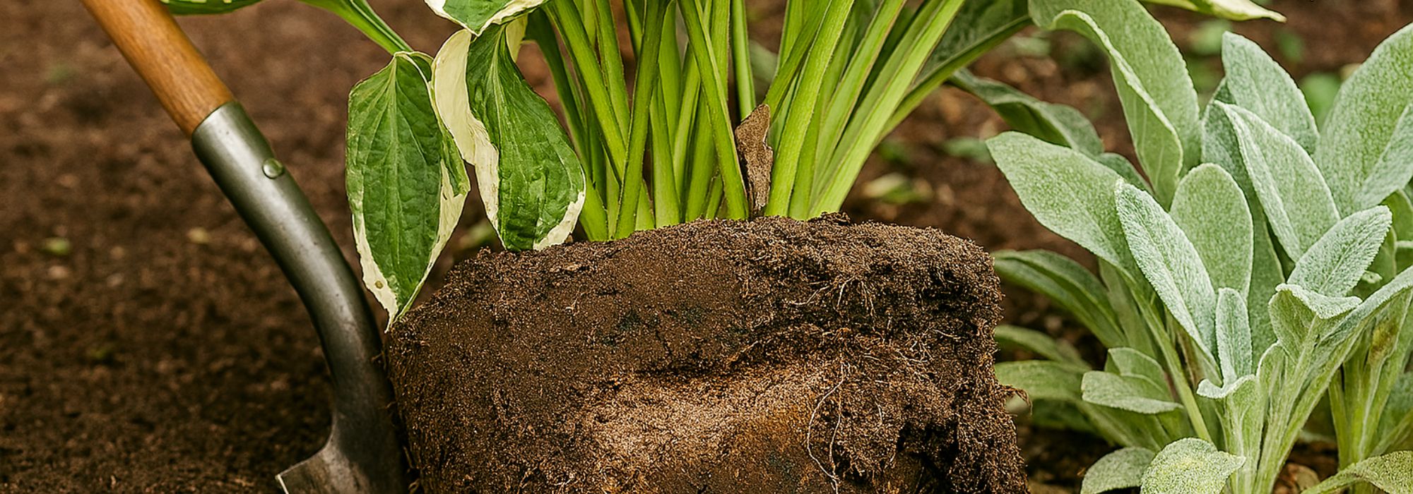 Trasplante de vivaces y gramíneas: lograr el traslado de sus plantas