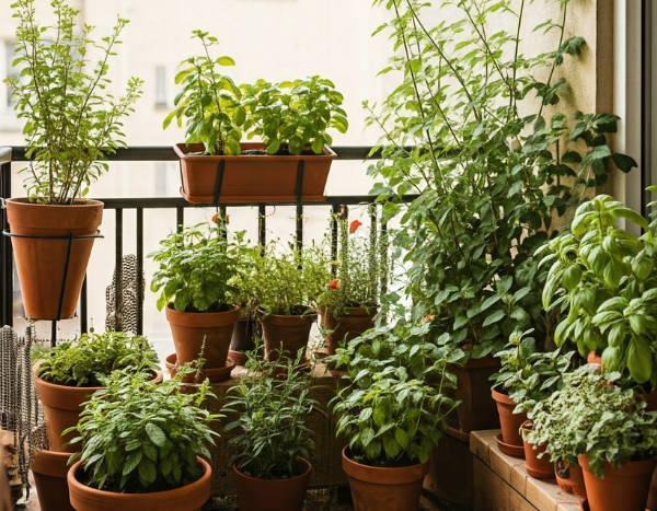 ¿Cómo estropear su huerto en un balcón o una terraza?