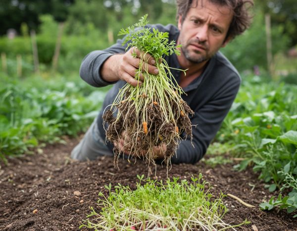 ¿Cómo arruinar el cultivo de las zanahorias, los chirivías, los nabos y los rábanos?