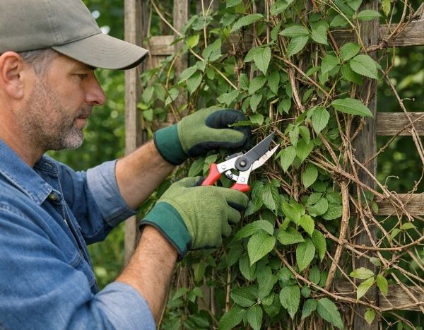 ¿Cómo Podar las Clematis de floración primaveral?
