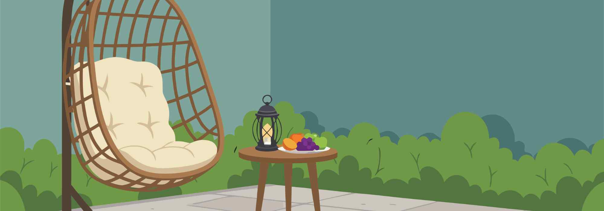 ¿Cómo reamueblar la terraza después del invierno?
