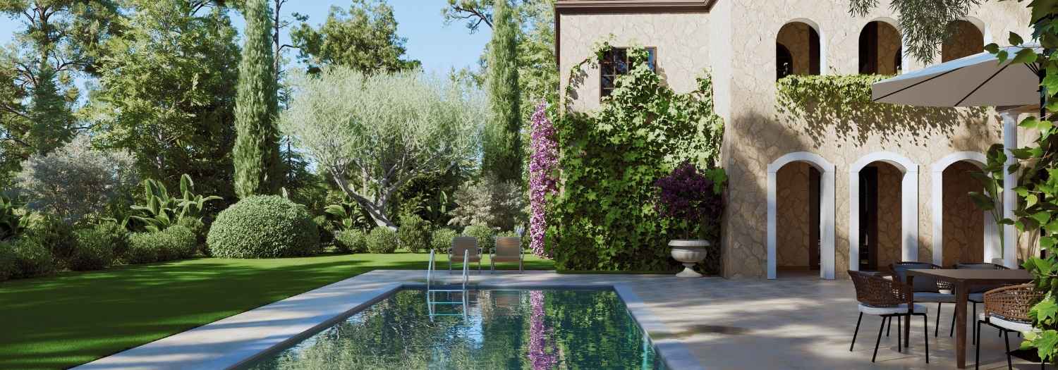 Sombrear una piscina: ¿qué plantas elegir?