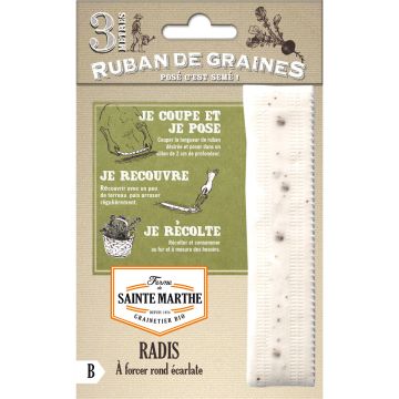 Rábano redondo Bio - Ferme de Sainte Marthe