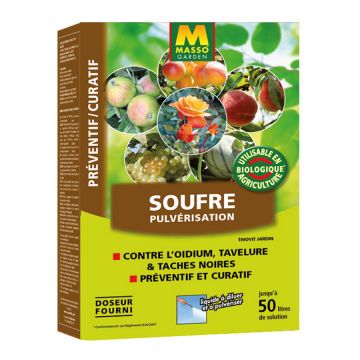 Pulverización de Azufre Thiovit UAB Massó Garden