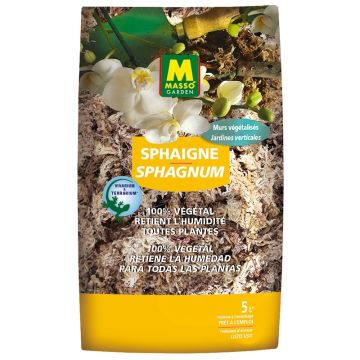 Sphagnum Masso Garden en sac de 5 litros