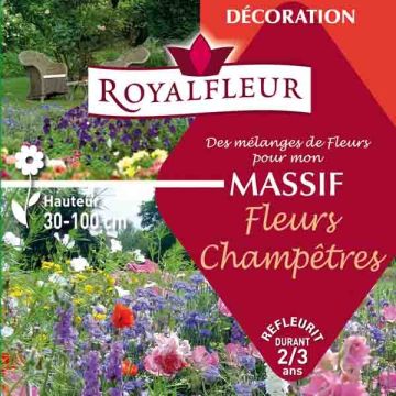 Mezcla para macizo de Flores Campestres - Caja 25 m²