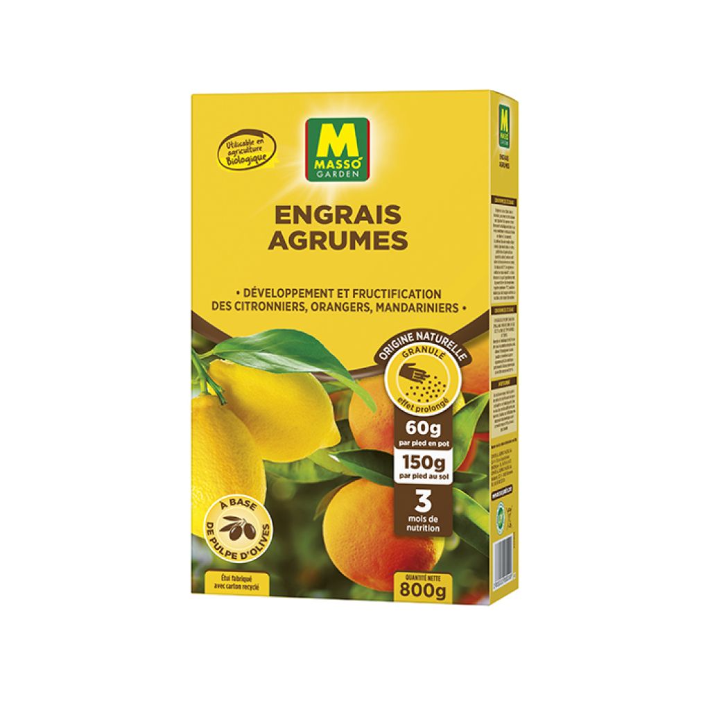 Abono en Gránulos para Cítricos UAB Masso Garden