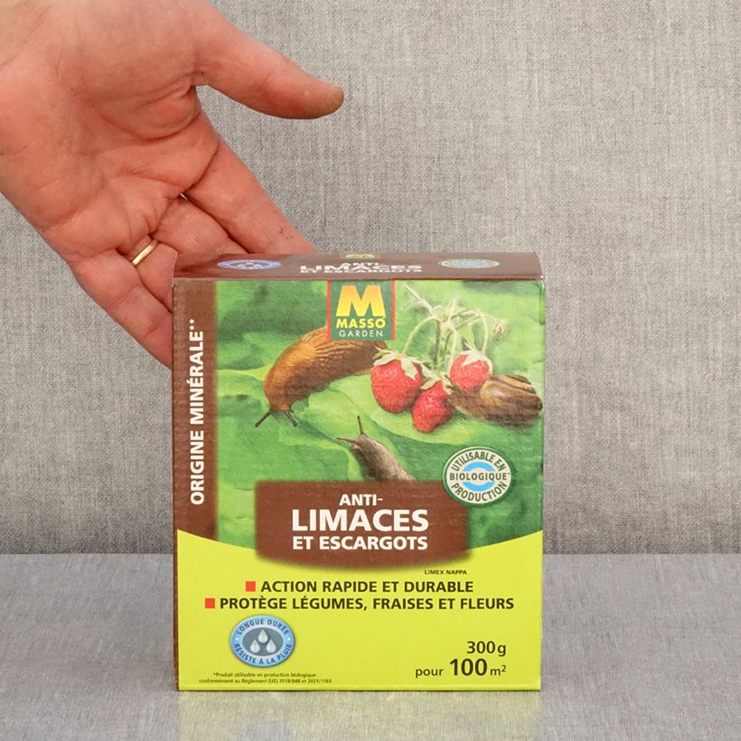 Ejemplo de ejemplar de Anti babosas y caracoles UAB Masso Garden Caja tal y como se entrega