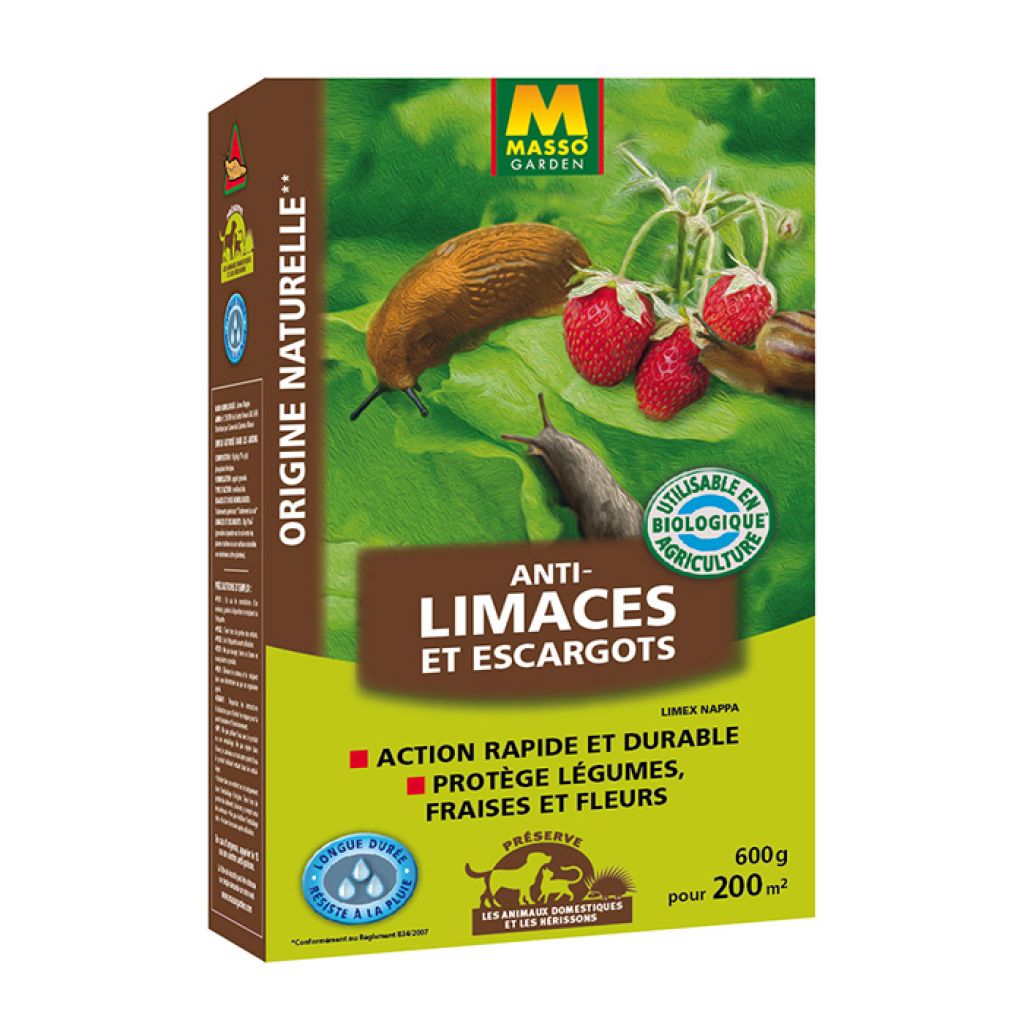 Anti babosas y caracoles UAB Masso Garden