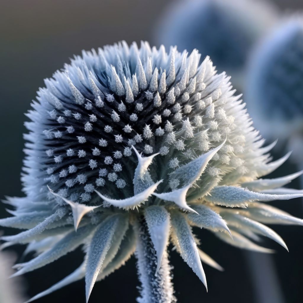 Echinops bannaticus Star Frost - Cardo globo azul