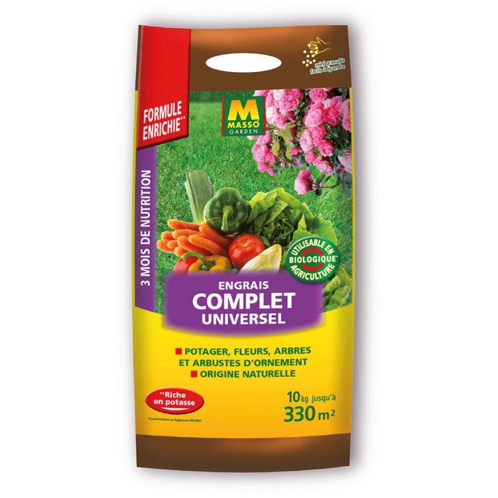 Abono completo universal UAB Masso Garden