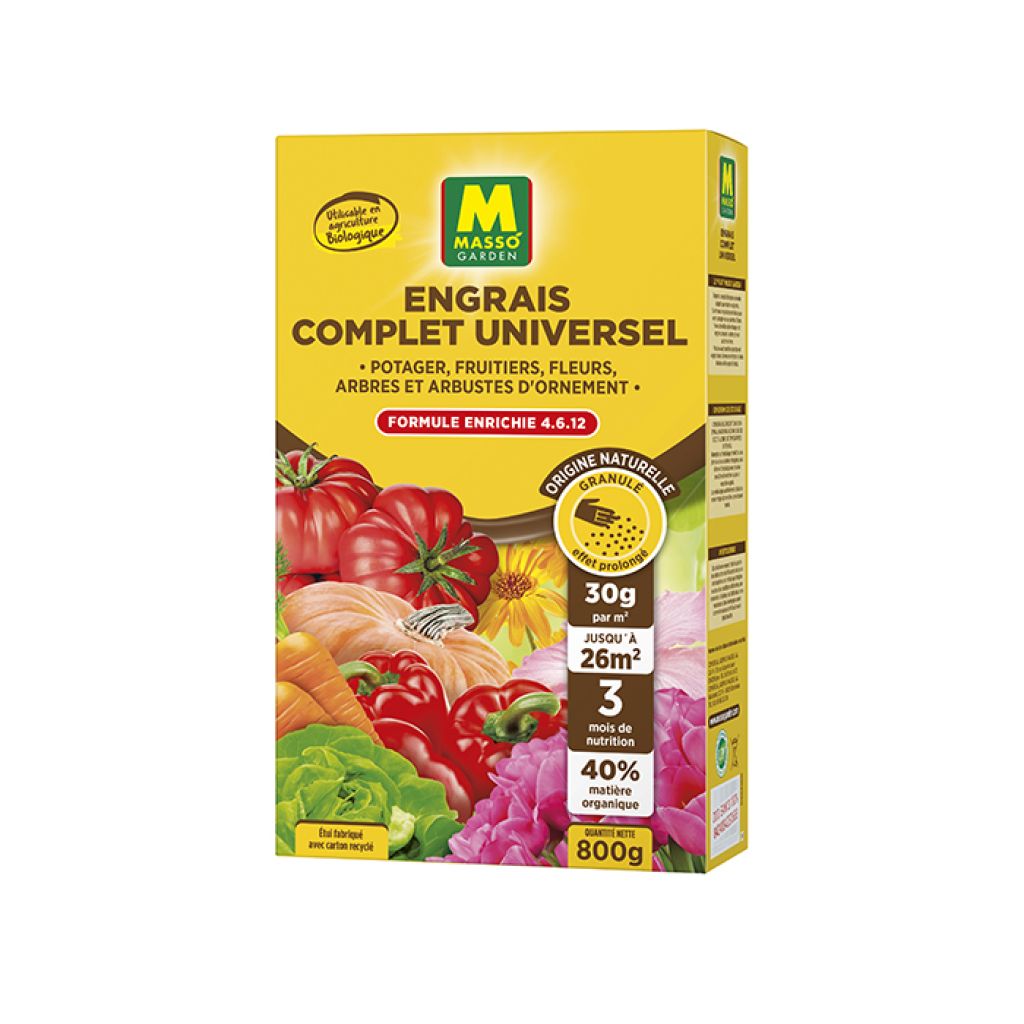 Abono completo universal UAB Masso Garden