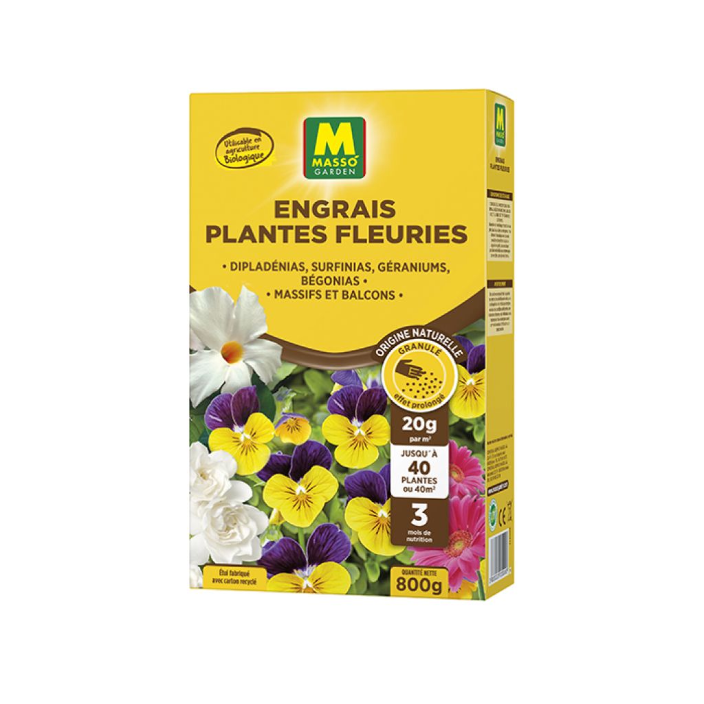 Abono Plantas con Flores, Macizos y Balcones UAB Masso Garden