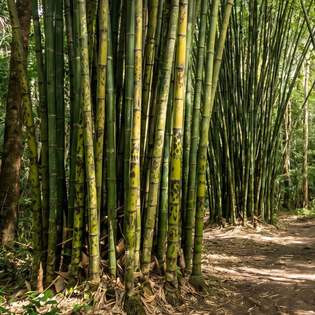 Phyllostachys bambusoides Tanakae - Bambú gigante