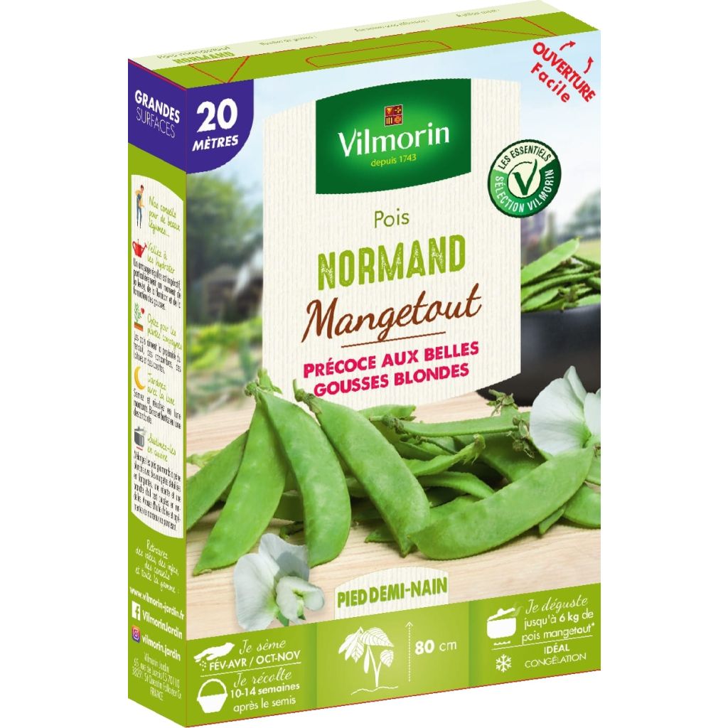 Guisantes verdes Normand - Vilmorin