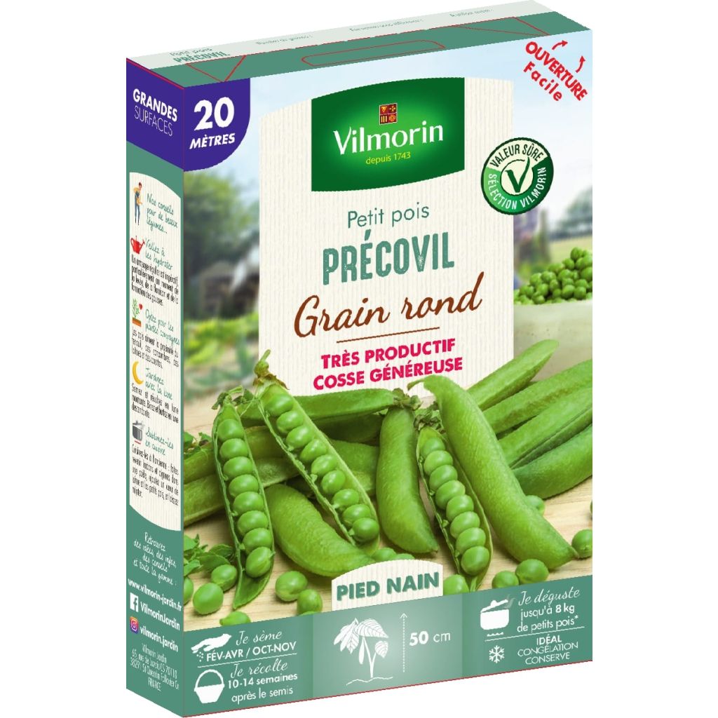 Guisantes verdes Précovil