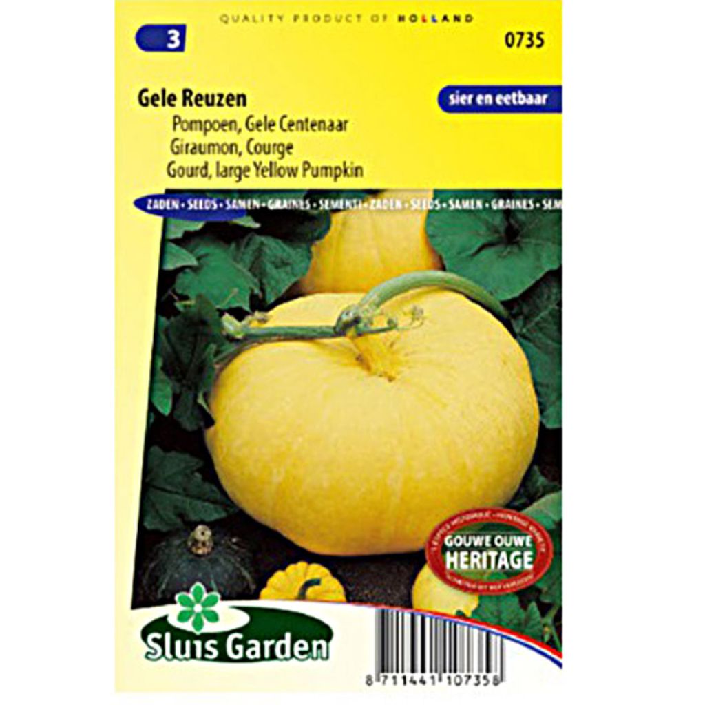 Calabaza Gele Reuzen