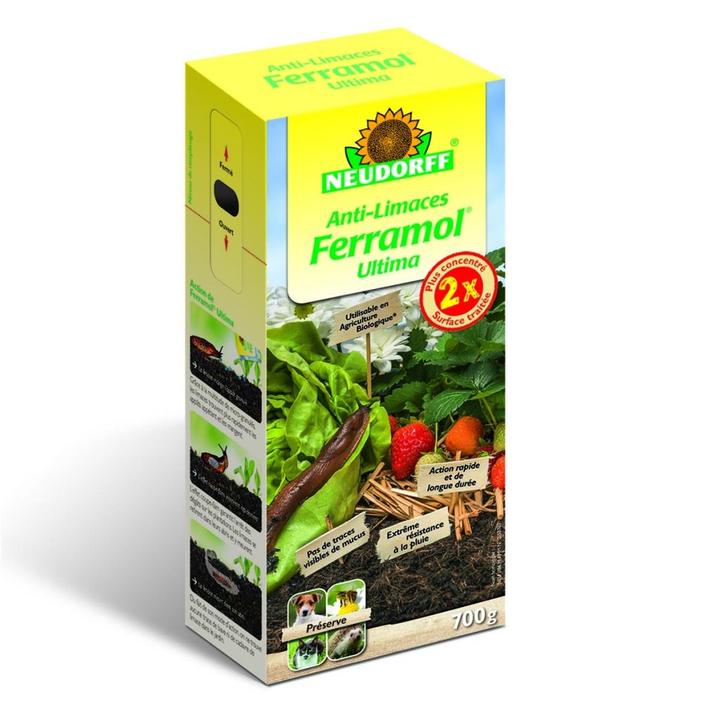Anti babosas Ferramol Ultima Neudorff 700 gr
