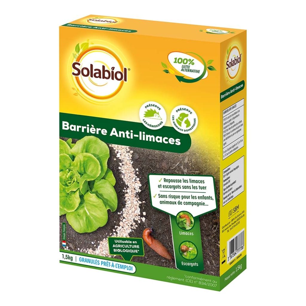 Barrera anti babosas Solabiol
