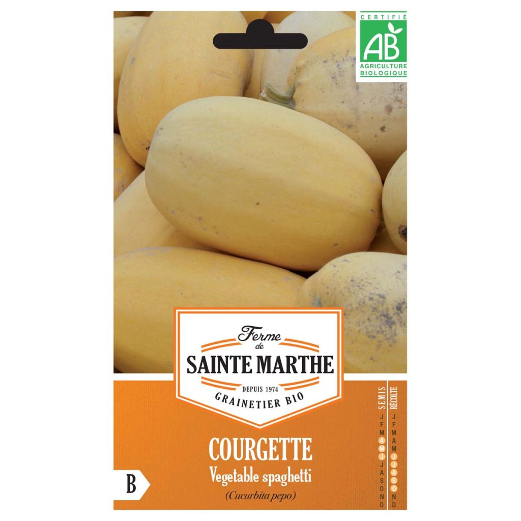Calabacín Vegetable Spaghetti Bio - Ferme de Sainte Marthe