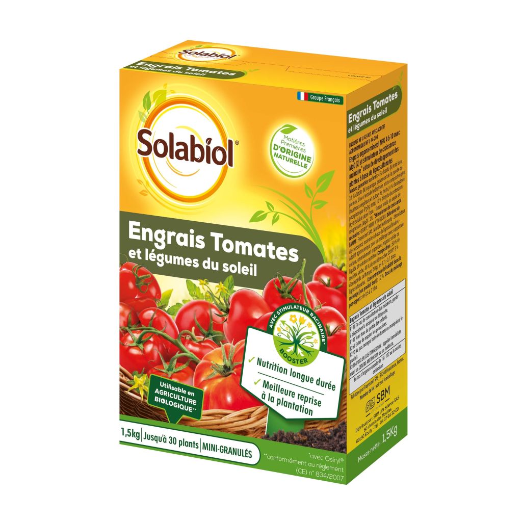 Abono Tomates y Hortalizas de Fruto Solabiol