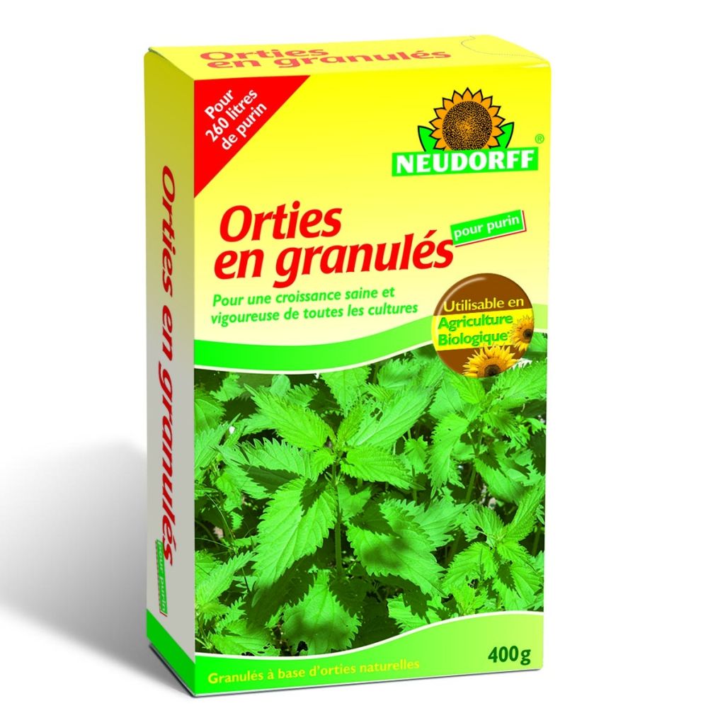 Ortigas en gránulos 400 g