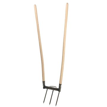 Biohorquilla de 3 dientes forjada tradicional De Pypere