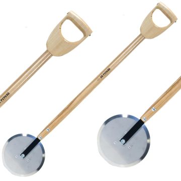 Cortabordillos con rueda cortante y mango con empuñadura en D De Pypere