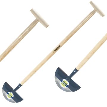 Cortabordillos media luna y mango de muleta De Pypere