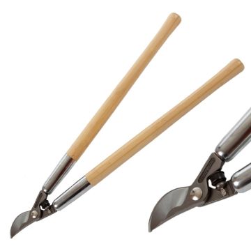 Tijeras de poda tradicional con mangos de fresno Polet