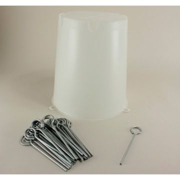 Campana para tomate incolora Ø 22,4 cm x 25,3 cm - vendida por 3