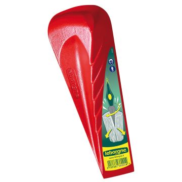 Coin partidor rojo Leborgne 2,1Kg en acero forjado templado