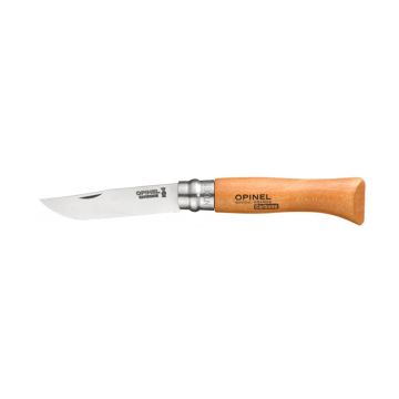 Cuchillo plegable Opinel - Hoja de acero al carbono - Tamaño n°7