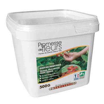 Abono Promesse de Fleurs para fresas y frutos del bosque caja de 500g