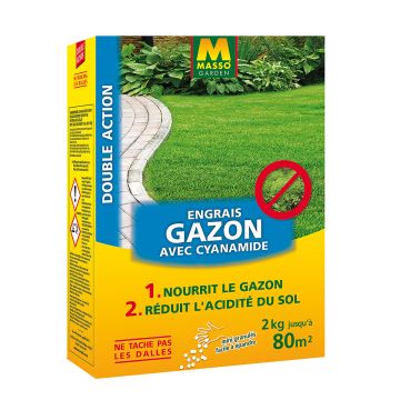 Abono césped con cianamida - Masso