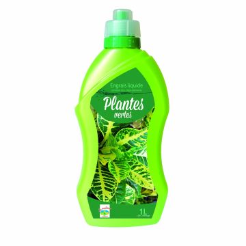 Abono líquido Plantas Verdes NPK 6-4-5 con oligoelementos bote de 1L