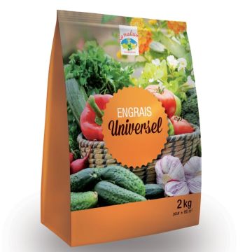 Abono universal NPK 8-8-12 + 3MgO en Mini-pack de 2 Kg
